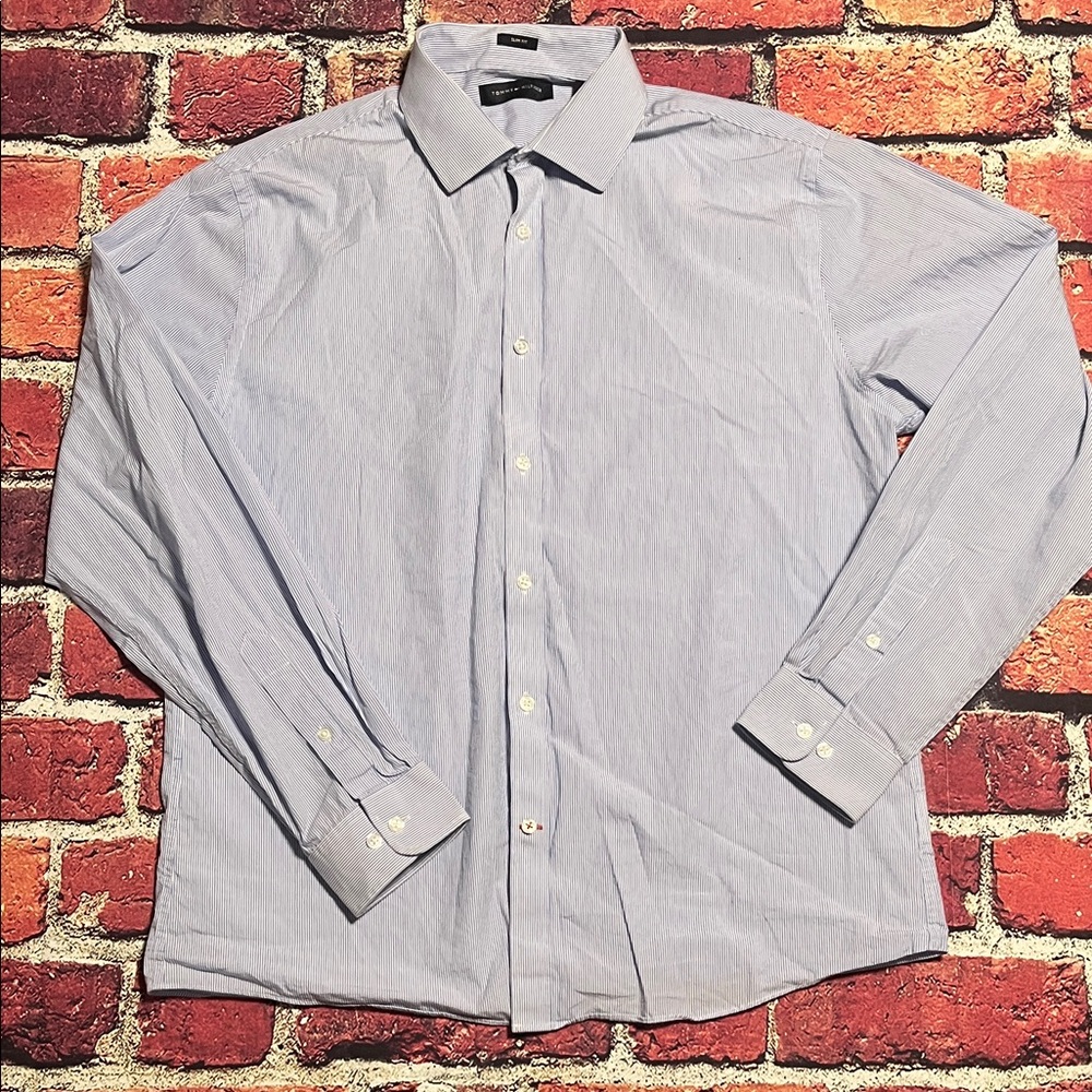 Tommy Hilfiger Light Blue Men's Dress Shirt